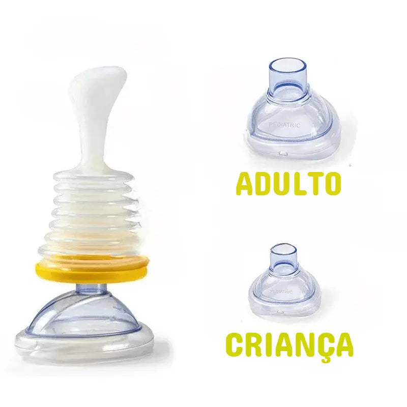 Kit Completo Antiengasgamento: Solução Rápida e Portátil para Emergências de Sufocamento!